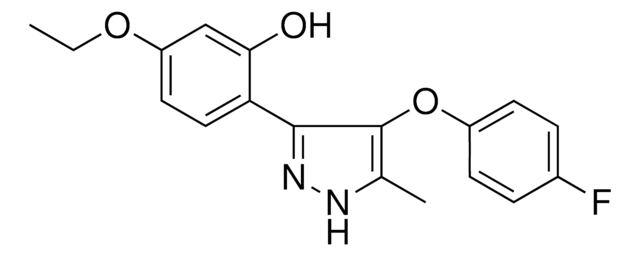 5-ETHOXY-2-(4-(4-FLUORO-PHENOXY)-5-METHYL-1H-PYRAZOL-3-YL)-PHENOL AldrichCPR