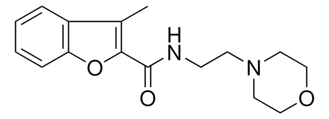 3-METHYL-N-(2-(4-MORPHOLINYL)ETHYL)-1-BENZOFURAN-2-CARBOXAMIDE AldrichCPR