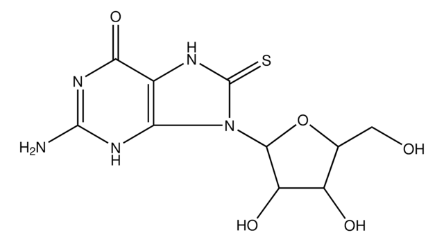 8-Mercaptoguanosine crystalline