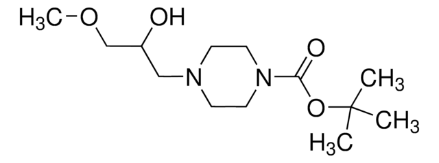 tert-Butyl 4-(2-hydroxy-3-methoxypropyl)-1-piperazinecarboxylate AldrichCPR