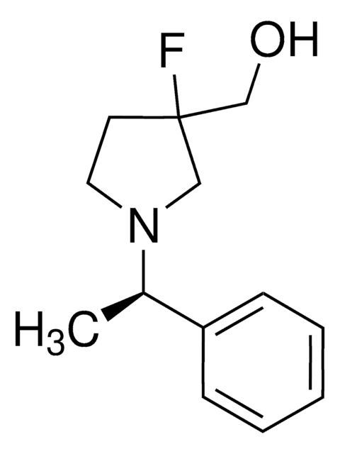 (3-Fluoro-1-((R)-1-phenylethyl)pyrrolidin-3-yl)methanol