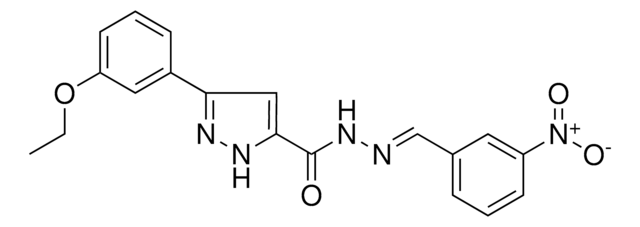 3-(3-ETHOXYPHENYL)-N'-(3-NITROBENZYLIDENE)-1H-PYRAZOLE-5-CARBOHYDRAZIDE ...