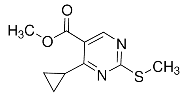 Methyl 4-cyclopropyl-2-(methylthio)pyrimidine-5-carboxylate