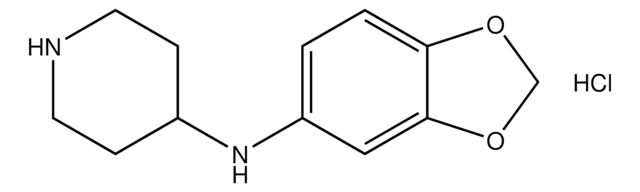 N-(Benzo[d][1,3]dioxol-5-yl)piperidin-4-amine hydrochloride AldrichCPR