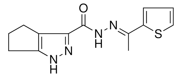 N'-[(E)-1-(2-THIENYL)ETHYLIDENE]-1,4,5,6-TETRAHYDROCYCLOPENTA[C]PYRAZOLE-3-CARBOHYDRAZIDE AldrichCPR