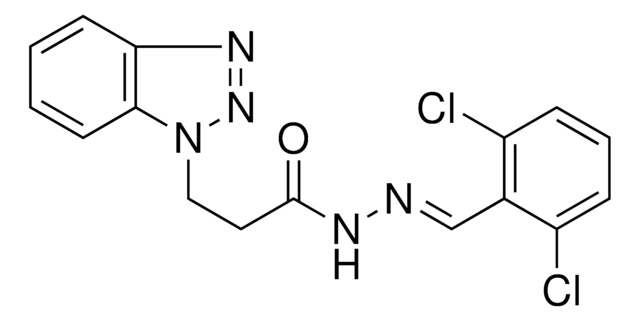 3-(1H-1,2,3-BENZOTRIAZOL-1-YL)-N'-(2,6-DICHLOROBENZYLIDENE)PROPANOHYDRAZIDE AldrichCPR