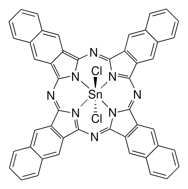 Tin(IV) 2,3-naphthalocyanine dichloride Dye content 95&#160;%