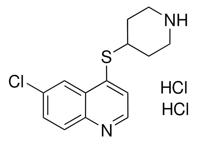 6-CHLORO-4-(4-PIPERIDINYLTHIO)QUINOLINE DIHYDROCHLORIDE AldrichCPR