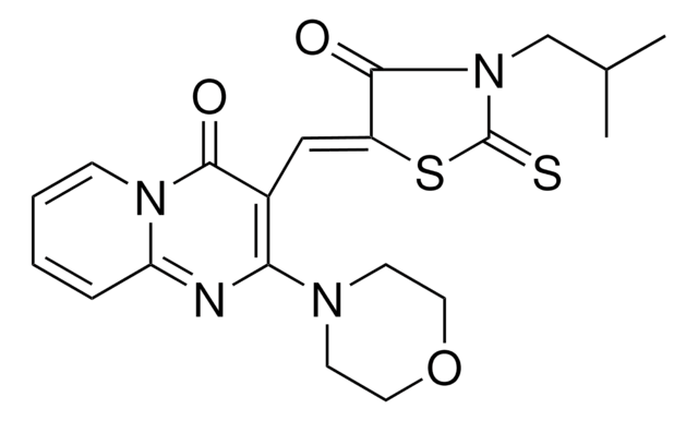 3-[(Z)-(3-ISOBUTYL-4-OXO-2-THIOXO-1,3-THIAZOLIDIN-5-YLIDENE)METHYL]-2-(4-MORPHOLINYL)-4H-PYRIDO[1,2-A]PYRIMIDIN-4-ONE AldrichCPR