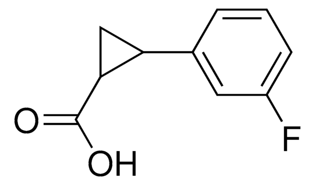 2-(3-Fluoro-phenyl)-cyclopropanecarboxylic acid