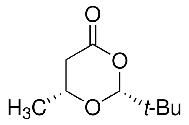 (2R,6R)-2-tert-Butyl-6-methyl-1,3-dioxan-4-one &#8805;98.5% (sum of enantiomers, GC)