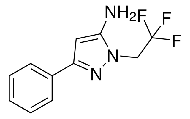 3-Phenyl-1-(2,2,2-trifluoroethyl)-1H-pyrazol-5-amine AldrichCPR