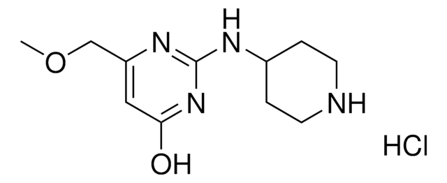 6-(Methoxymethyl)-2-(piperidin-4-ylamino)pyrimidin-4-ol hydrochloride AldrichCPR