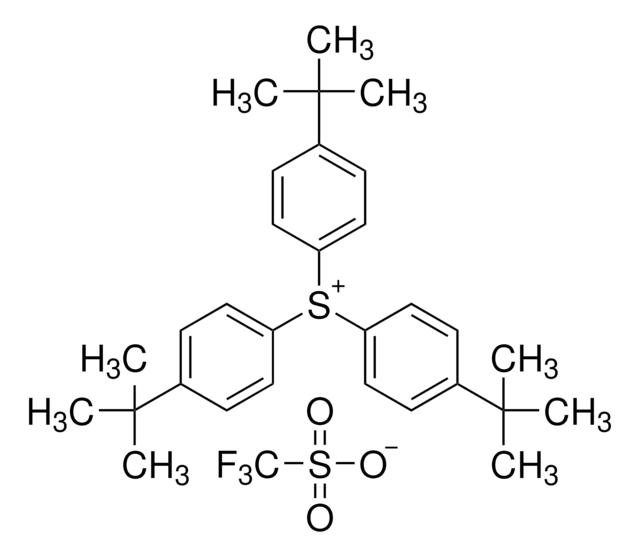 Tris(4-tert-butylphenyl)sulfonium triflate electronic grade, &#8805;99% trace metals basis