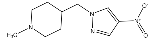 1-methyl-4-((4-nitro-1H-pyrazol-1-yl)methyl)piperidine AldrichCPR