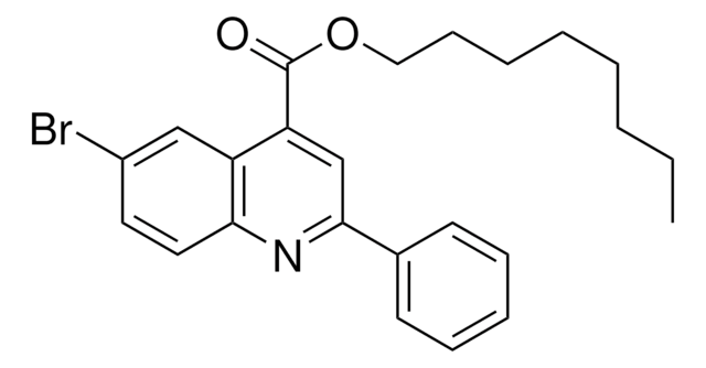 OCTYL 6-BROMO-2-PHENYL-4-QUINOLINECARBOXYLATE AldrichCPR