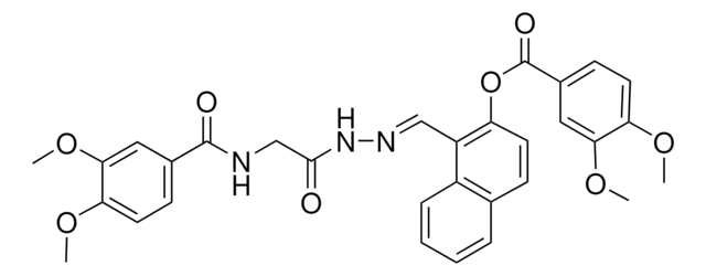 1-[(E)-(2-{2-[(3,4-DIMETHOXYBENZOYL)AMINO]ACETYL}HYDRAZONO)METHYL]-2 ...