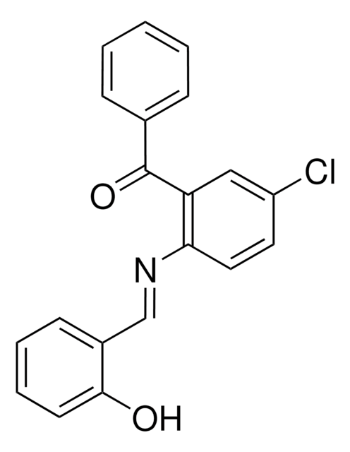 5-CHLORO-2-(2-HYDROXYBENZYLIDENEAMINO)BENZOPHENONE AldrichCPR