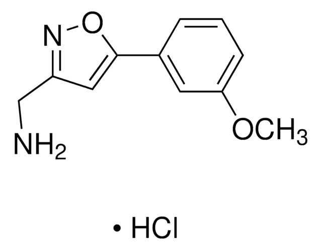 [5-(3-Methoxyphenyl)-3-isoxazolyl]methanamine hydrochloride