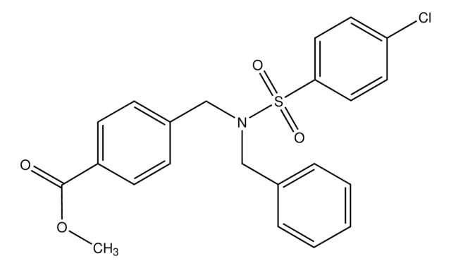 Methyl 4-({benzyl[(4-chlorophenyl)sulfonyl]amino}methyl)benzoate