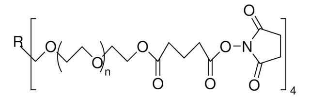 4arm-PEG20K-Succinimidyl Glutarate average Mn 20,000