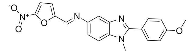 N-(2-(4-METHOXYPHENYL)-1-METHYL-1H-BENZIMIDAZOL-5-YL)-N-((5-NITRO-2-FURYL)METHYLIDENE)AMINE AldrichCPR