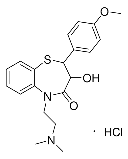 Desacetyl diltiazem hydrochloride solution 1&#160;mg/mL in methanol (as free base), certified reference material, ampule of 1&#160;mL, Cerilliant&#174;