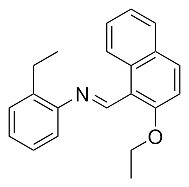 N-((2-ETHOXY-1-NAPHTHYL)METHYLENE)-2-ETHYLANILINE AldrichCPR