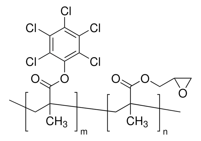 Poly(pentachlorophenyl methacrylate-co-glycidyl methacrylate) Glycidyl methacrylate 10&#160;mol %