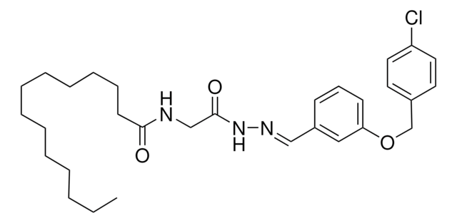 N-(2-(2-(2-((4-CL-BENZYL)OXY)BENZYLIDENE)HYDRAZINO)-2-OXOETHYL ...