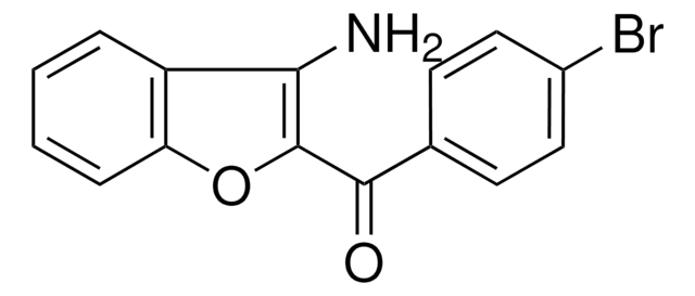 (3-AMINO-1-BENZOFURAN-2-YL)(4-BROMOPHENYL)METHANONE AldrichCPR