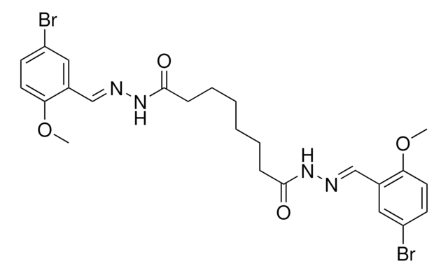 N'(1),N'(8)-BIS(5-BROMO-2-METHOXYBENZYLIDENE)OCTANEDIHYDRAZIDE AldrichCPR