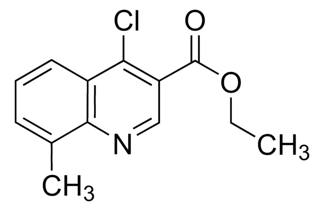 4-Chloro-8-methyl-quinoline-3-carboxylic acid ethyl ester AldrichCPR