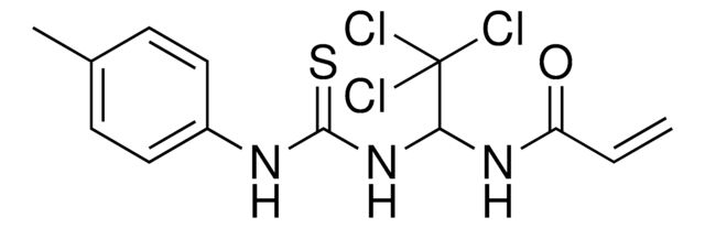 N-(2,2,2-TRICHLORO-1-(3-P-TOLYL-THIOUREIDO)-ETHYL)-ACRYLAMIDE AldrichCPR