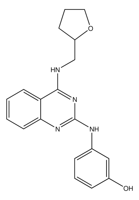 3-(4-((Tetrahydrofuran-2-yl)methylamino)quinazolin-2-ylamino)phenol