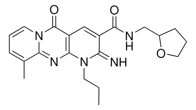 2-IMINO-10-METHYL-5-OXO-1-PROPYL-N-(TETRAHYDRO-2-FURANYLMETHYL)-1,5-DIHYDRO-2H-DIPYRIDO[1,2-A:2,3-D]PYRIMIDINE-3-CARBOXAMIDE AldrichCPR