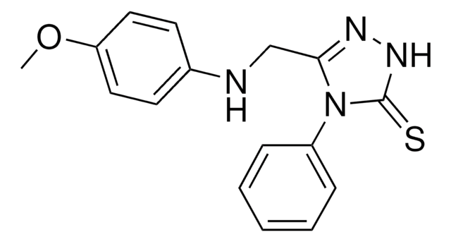 5-((4-METHOXYANILINO)METHYL)-4-PHENYL-2,4-DIHYDRO-3H-1,2,4-TRIAZOLE-3-THIONE AldrichCPR