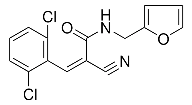 2-CYANO-3-(2,6-DICHLOROPHENYL)-N-(2-FURYLMETHYL)ACRYLAMIDE AldrichCPR