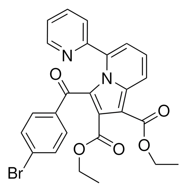 DIETHYL 3-(4-BROMOBENZOYL)-5-(2-PYRIDINYL)-1,2-INDOLIZINEDICARBOXYLATE ...