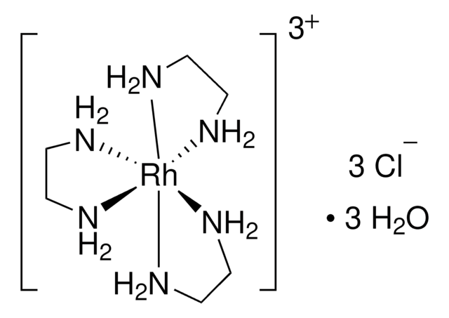 Trichlorotris(ethylenediamine)rhodium(III) trihydrate &#8805;99.9%