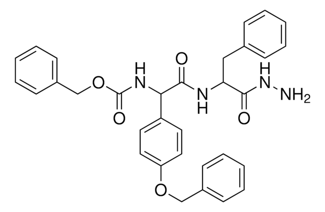 BENZYL 2-[(1-BENZYL-2-HYDRAZINO-2-OXOETHYL)AMINO]-1-[4-(BENZYLOXY)PHENYL]-2-OXOETHYLCARBAMATE AldrichCPR