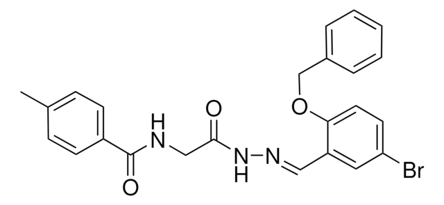 N-(2-(2-(2-(BENZYLOXY)-5-BR-BENZYLIDENE)HYDRAZINO)-2-OXOETHYL)-4 ...