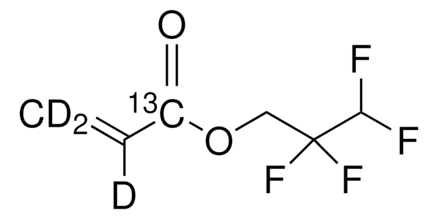 2,2,3,3-Tetrafluorpropyl-acrylat-1-13C,2,3,3-d3 98 atom % 13C, 98 atom % D, 97% (CP)