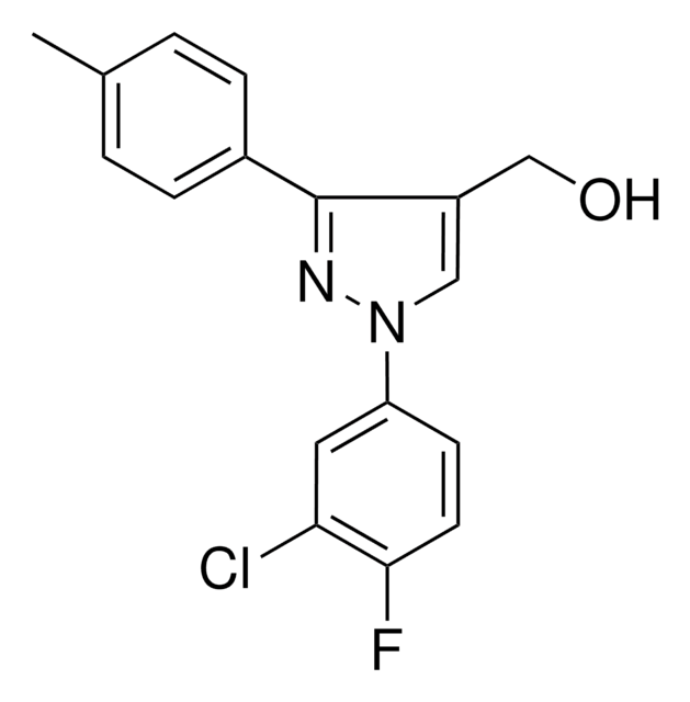 (1-(3-CHLORO-4-FLUOROPHENYL)-3-(4-METHYLPHENYL)-1H-PYRAZOL-4-YL)METHANOL AldrichCPR