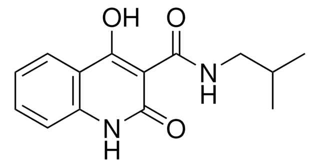 4-HYDROXY-2-OXO-1,2-DIHYDRO-QUINOLINE-3-CARBOXYLIC ACID ISOBUTYL-AMIDE AldrichCPR