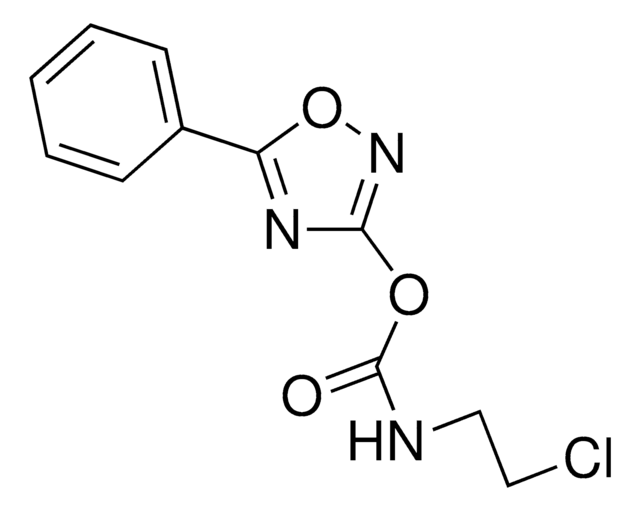 5-PHENYL-1,2,4-OXADIAZOL-3-YL N-(2-CHLOROETHYL)CARBAMATE AldrichCPR