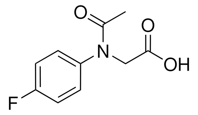 (ACETYL-4-FLUOROANILINO)ACETIC ACID AldrichCPR