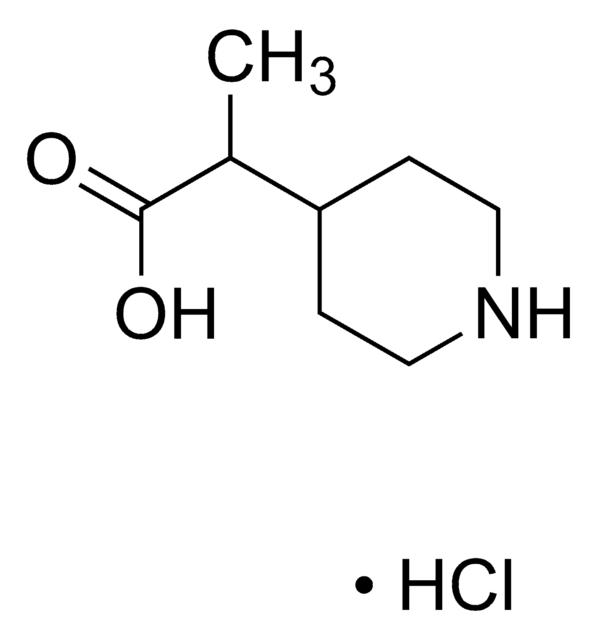 2-(4-Piperidinyl)propanoic acid hydrochloride AldrichCPR