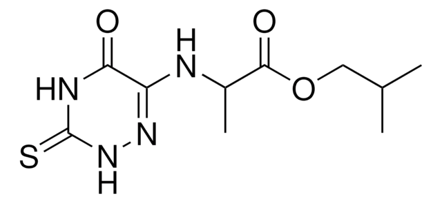 ISOBUTYL 2-[(5-OXO-3-THIOXO-2,3,4,5-TETRAHYDRO-1,2,4-TRIAZIN-6-YL)AMINO]PROPANOATE AldrichCPR