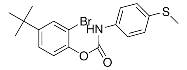 2-BROMO-4-TERT-BUTYLPHENYL N-(4-(METHYLTHIO)PHENYL)CARBAMATE AldrichCPR